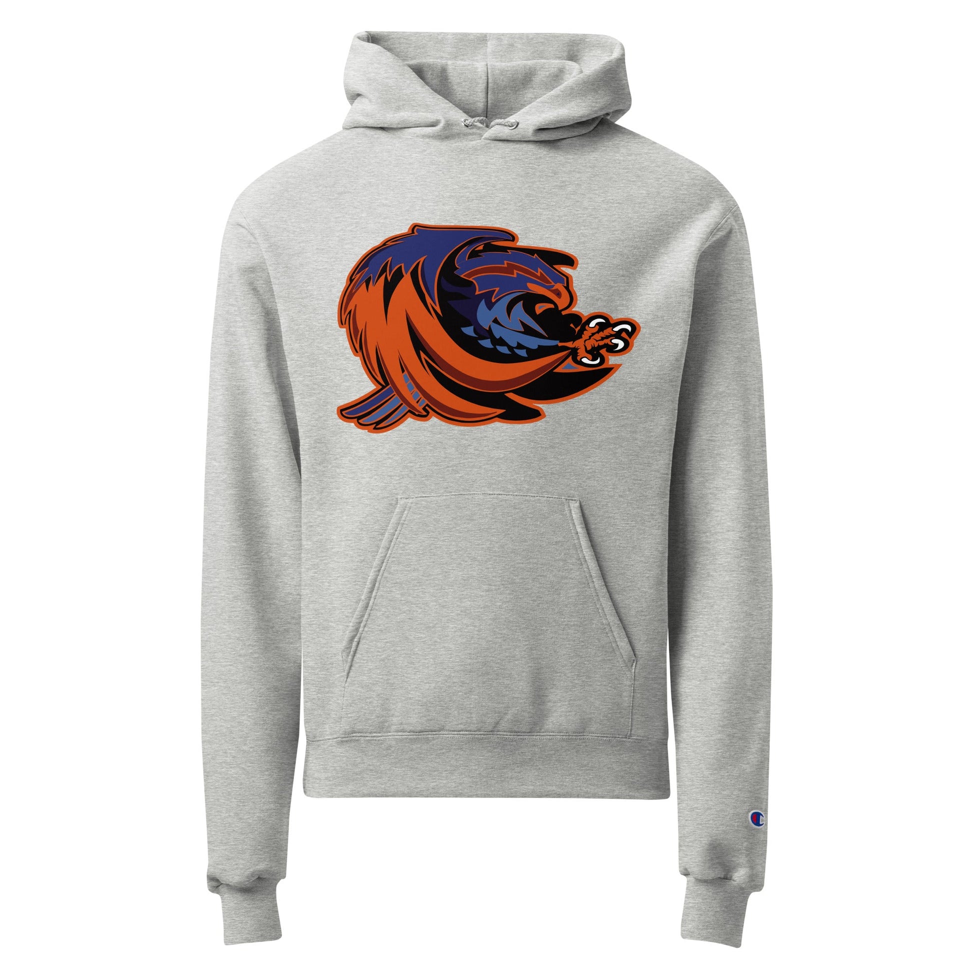 Signature | Champion Hoodie | Offutt AFB Warhawks | Mascot Logo