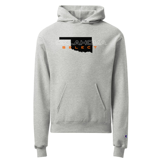 Signature | Champion Hoodie | Oklahoma Select Ball | Script Logo
