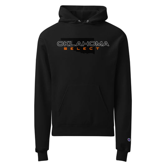 Signature | Champion Hoodie | Oklahoma Select Ball | Script Logo