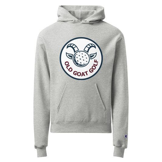 Signature | Champion Hoodie | Old Goat Golf | Badge Logo