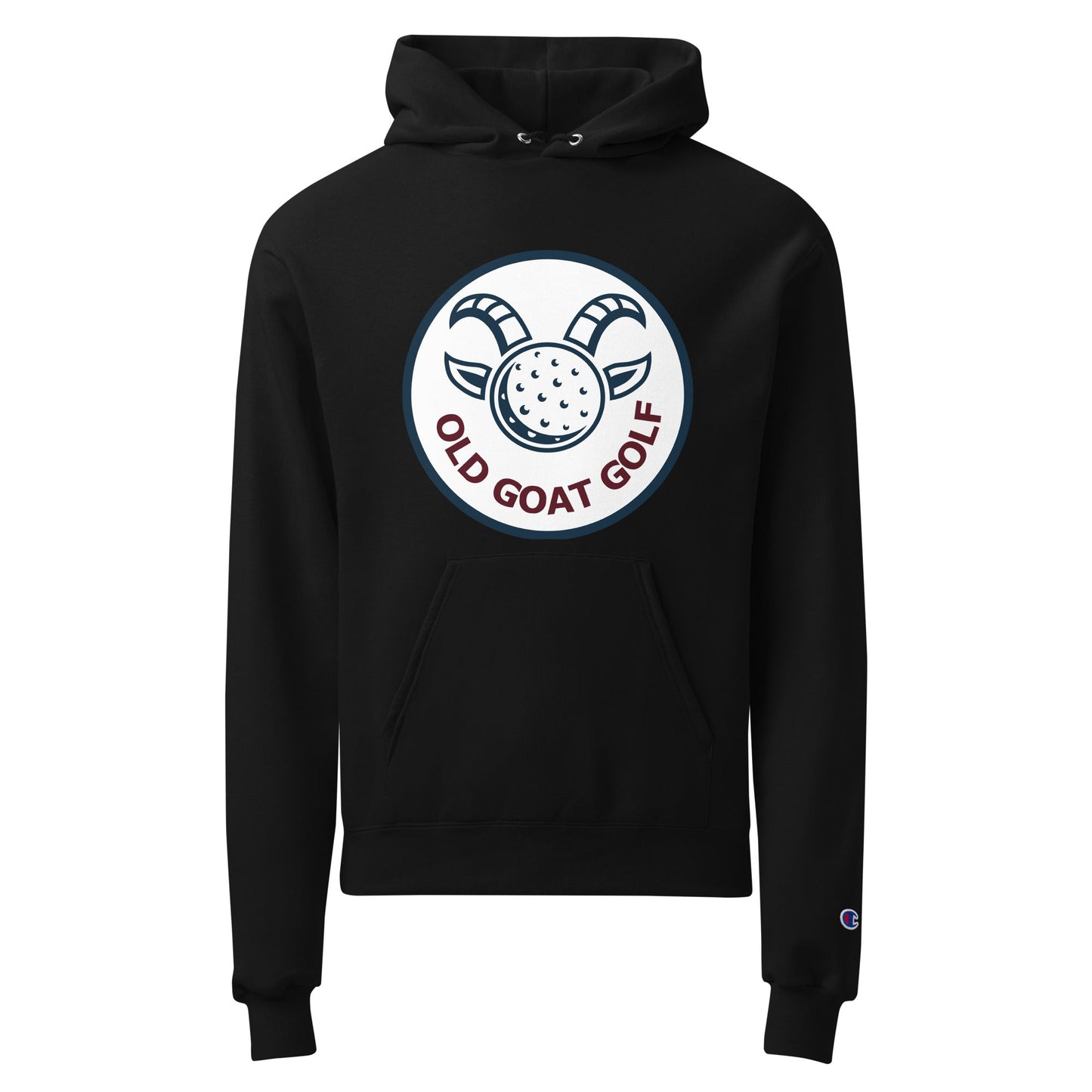 Signature | Champion Hoodie | Old Goat Golf | Badge Logo