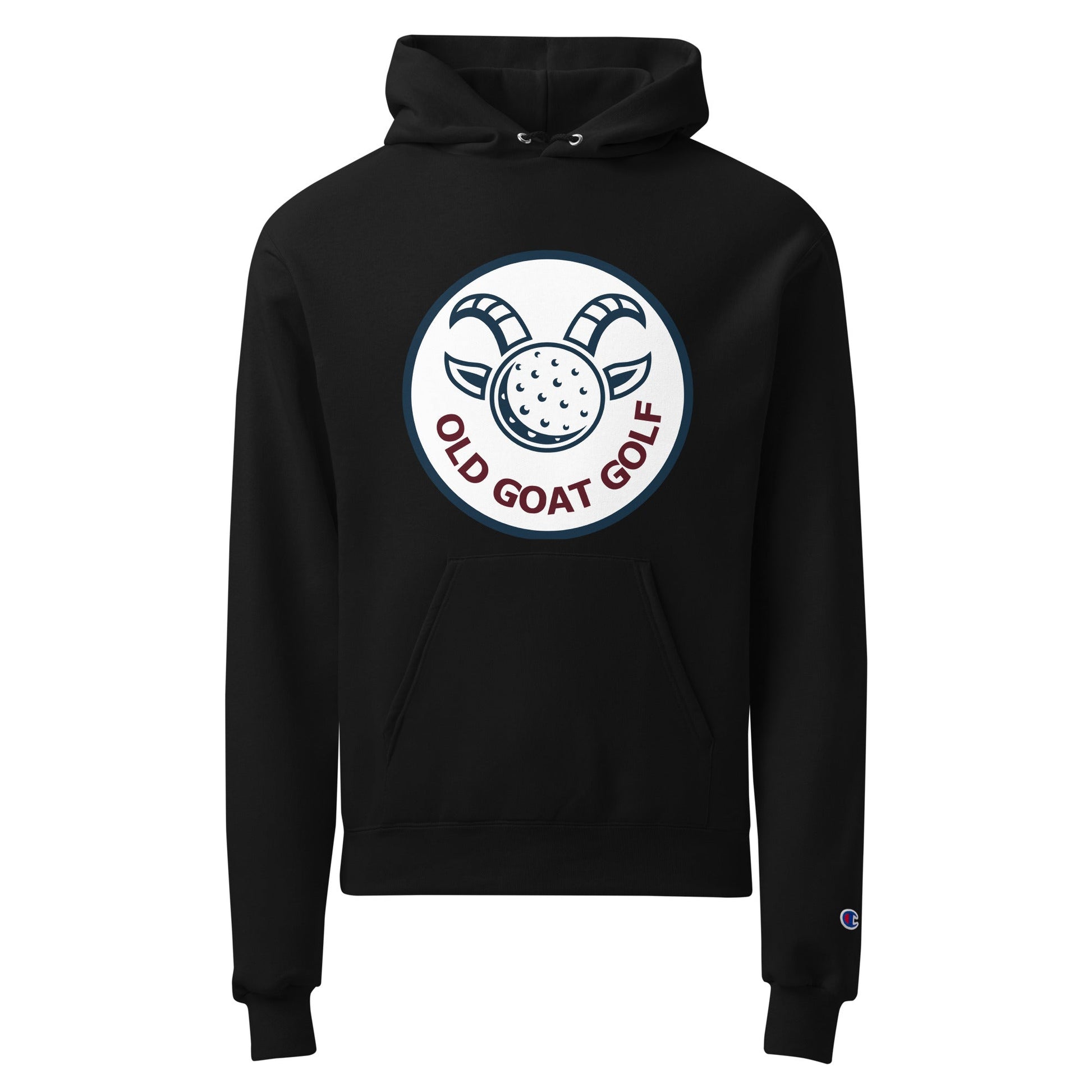 Signature | Champion Hoodie | Old Goat Golf | Badge Logo