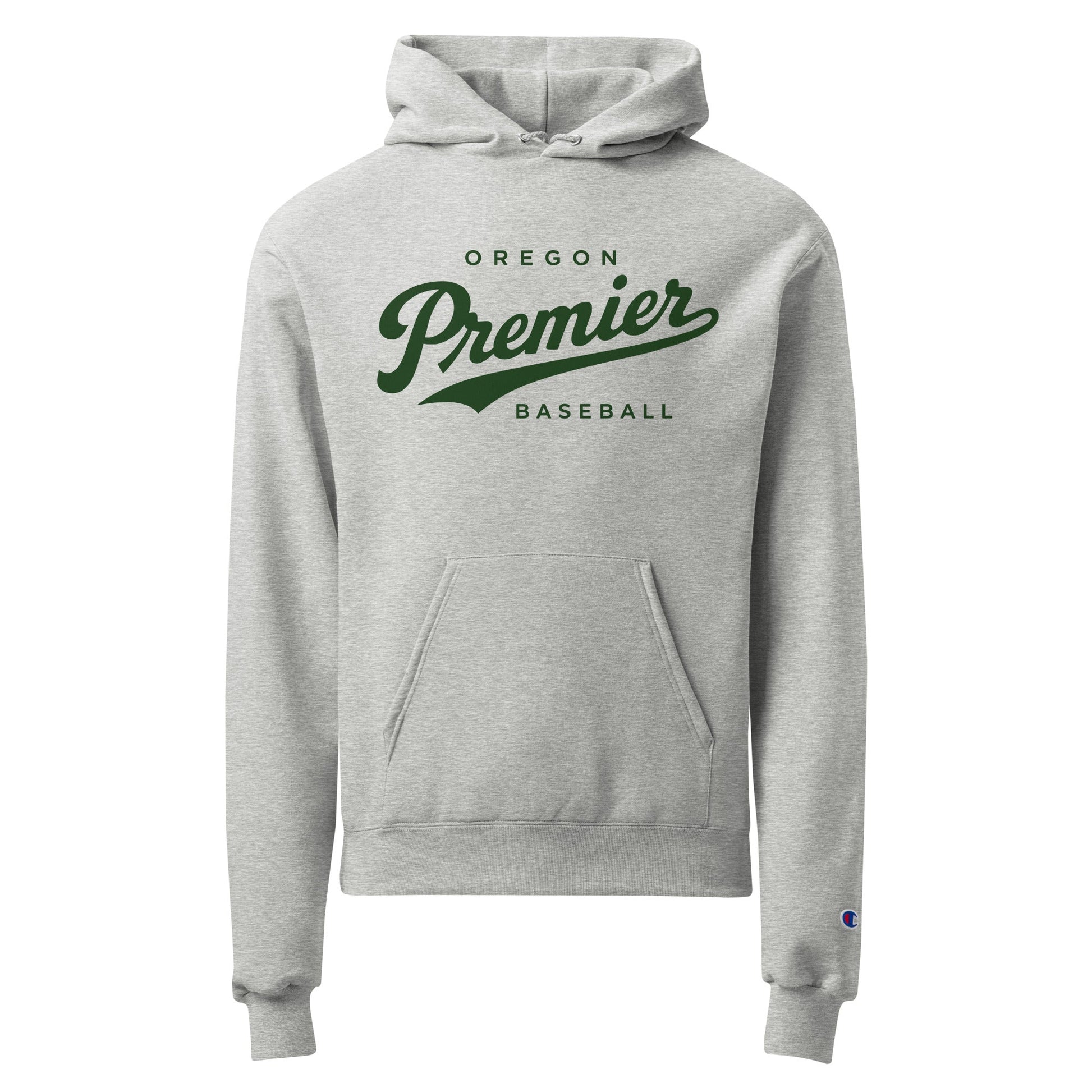 Signature | Champion Hoodie | Oregon Premier Baseball | Premier Logo
