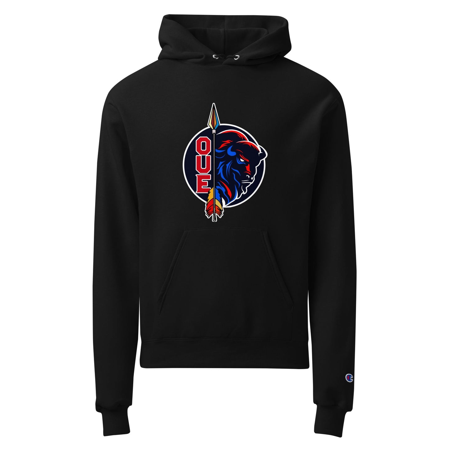 Signature | Champion Hoodie | OUE | Badge Logo