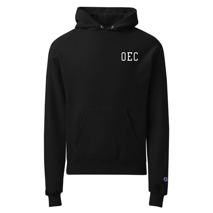 Signature | Champion Hoodie | Ovations Elite Cheer | OEC Mark Logo