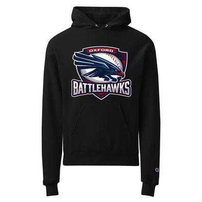 Signature | Champion Hoodie | Oxford Battlehawks 13U | Badge Logo