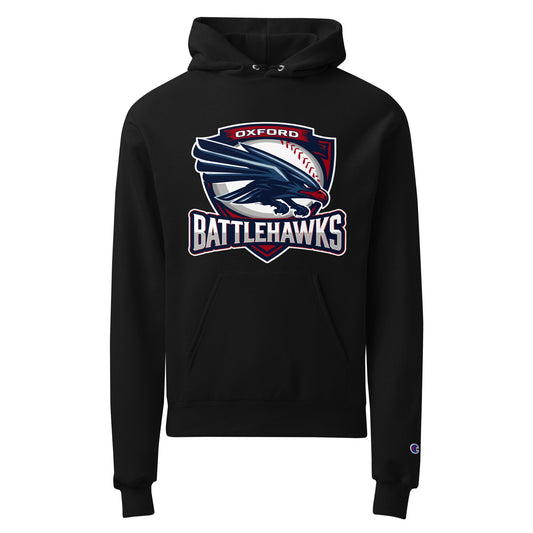 Signature | Champion Hoodie | Oxford Battlehawks 13U | Badge Logo