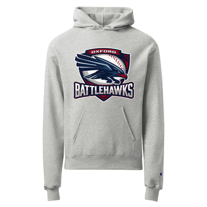 Signature | Champion Hoodie | Oxford Battlehawks 13U | Badge Logo