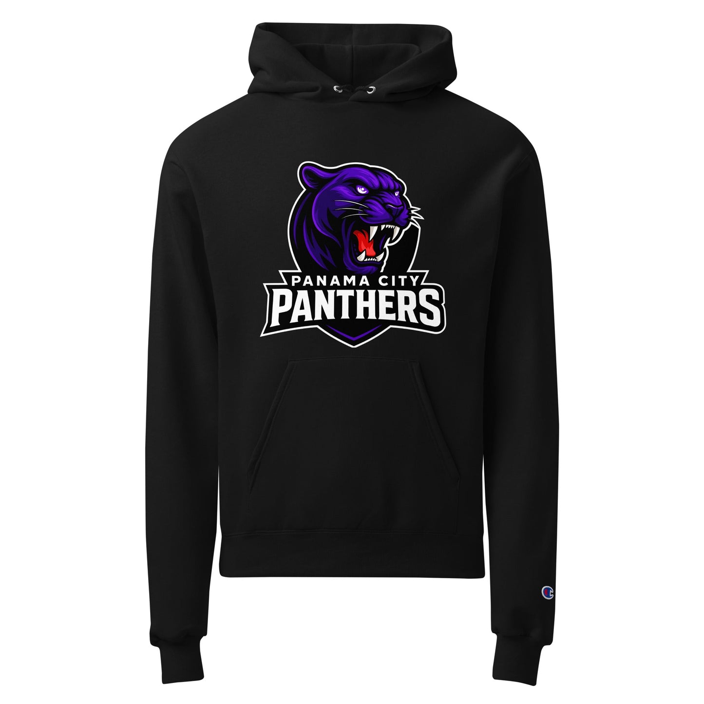 Signature | Champion Hoodie | Panama City Panthers | Mascot Logo
