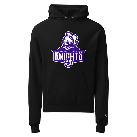 Signature | Champion Hoodie | Paper City Futbol Club | Emblem Logo
