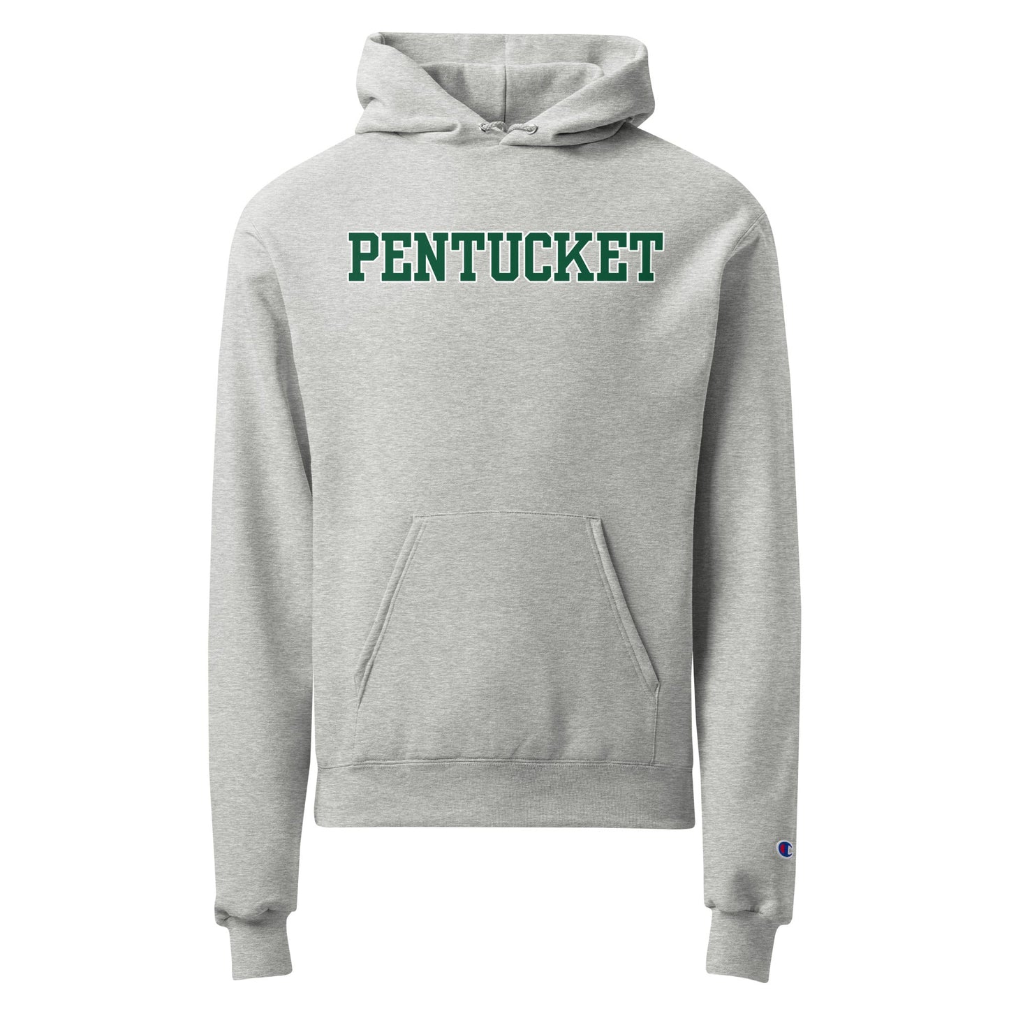 Signature | Champion Hoodie | Pentucket Youth Football and Cheer | Script Logo