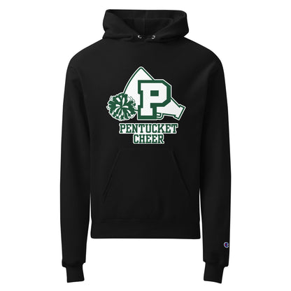 Signature | Champion Hoodie | Pentucket Youth Football and Cheer | Sideline Vanguard Logo