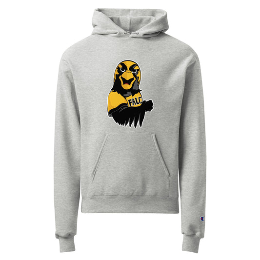 Signature | Champion Hoodie | Pfeiffer University Golf | Mascot Logo