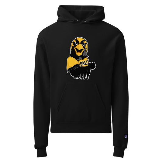 Signature | Champion Hoodie | Pfeiffer University Golf | Mascot Logo