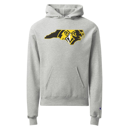 Signature | Champion Hoodie | Pfeiffer University Golf | NC Logo