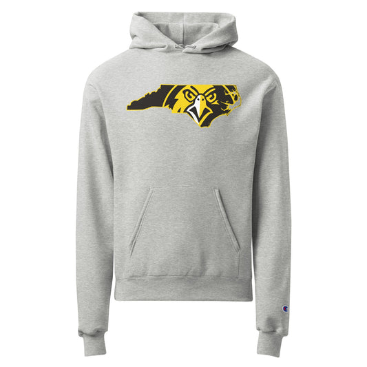 Signature | Champion Hoodie | Pfeiffer University Golf | NC Logo