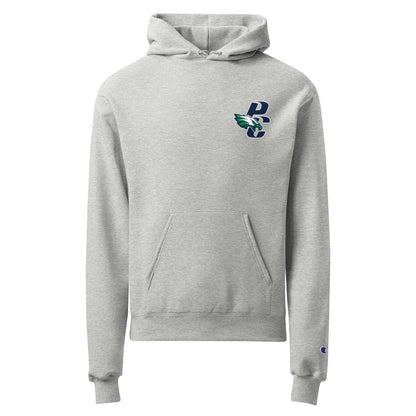 Signature | Champion Hoodie | PINE CREEK SWIM & DIVE | PC Mascot Logo