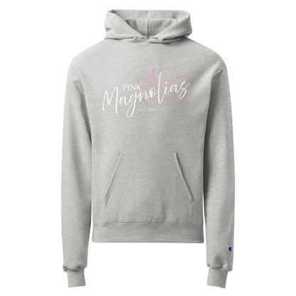 Signature | Champion Hoodie | Pink Magnolias Dance | Modern Script Logo