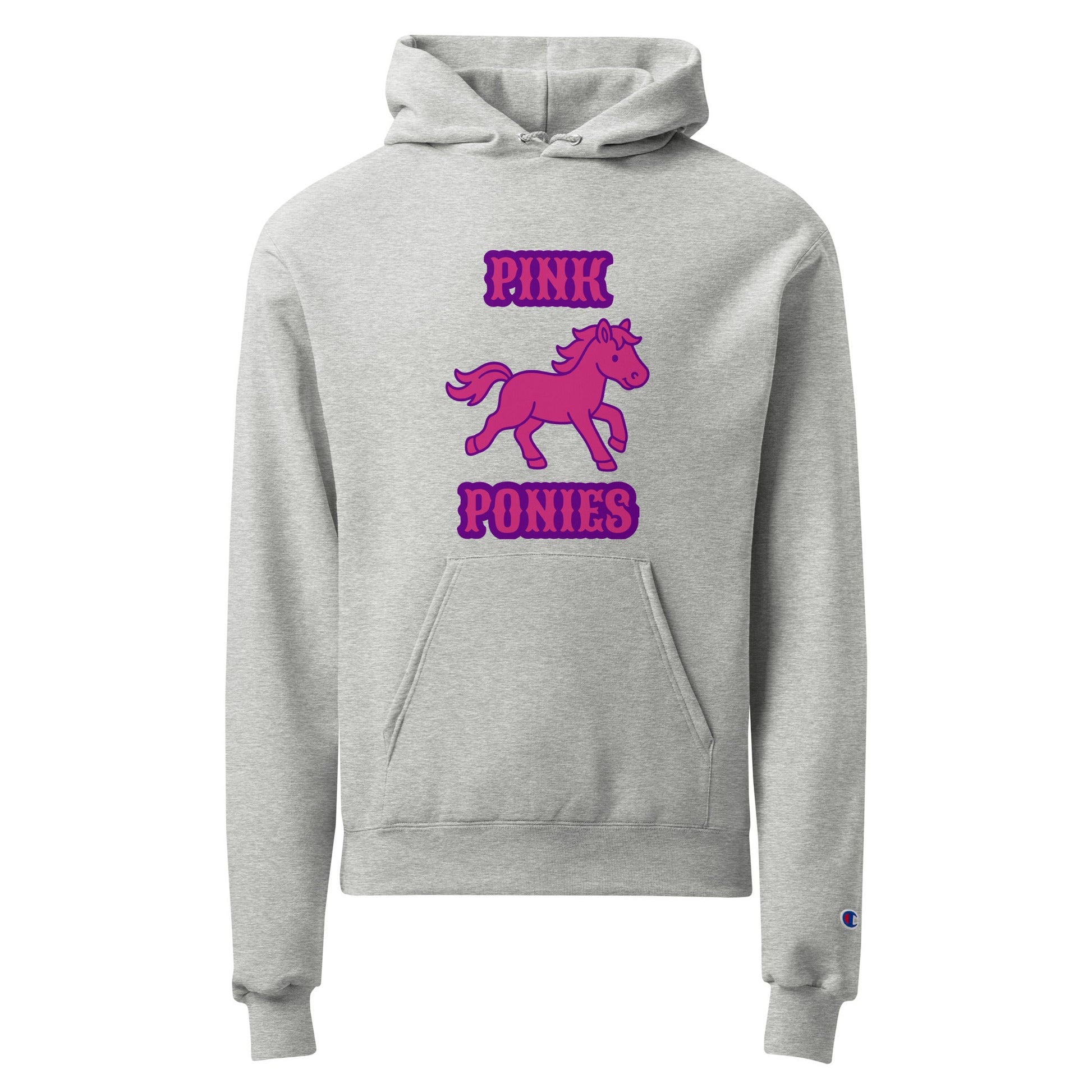 Signature | Champion Hoodie | Pink Pony Athletic Club | Emblem Logo