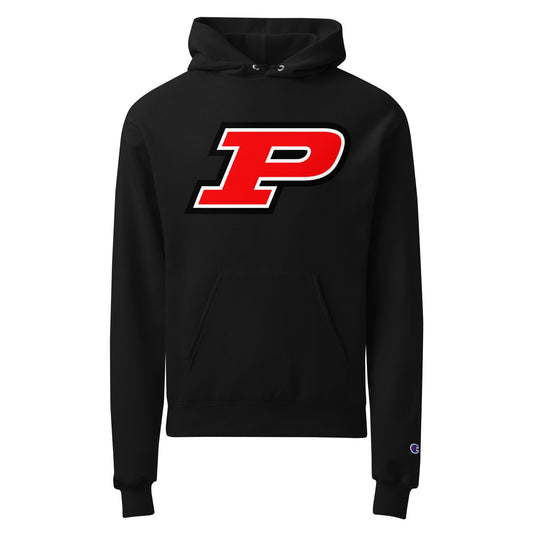 Signature | Champion Hoodie | Pisgah Rec League | Block P Logo