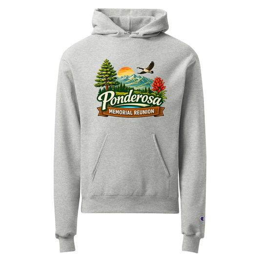Signature | Champion Hoodie | Ponderosa Reunion | Painted Mountain Crest Logo