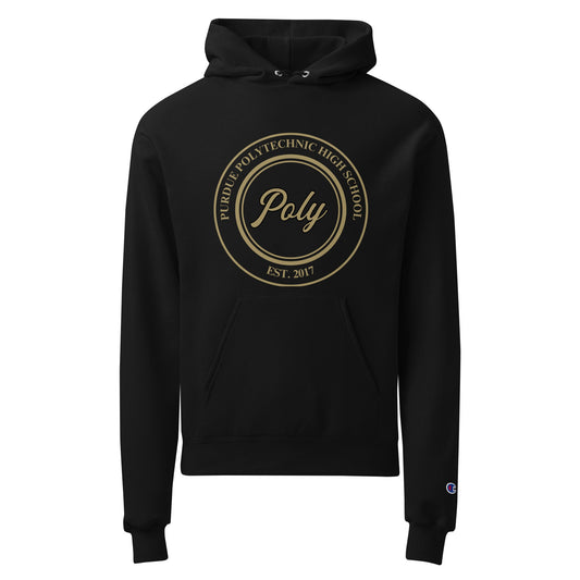 Signature | Champion Hoodie | Purdue Polytechnic High School | Poly Seal Logo