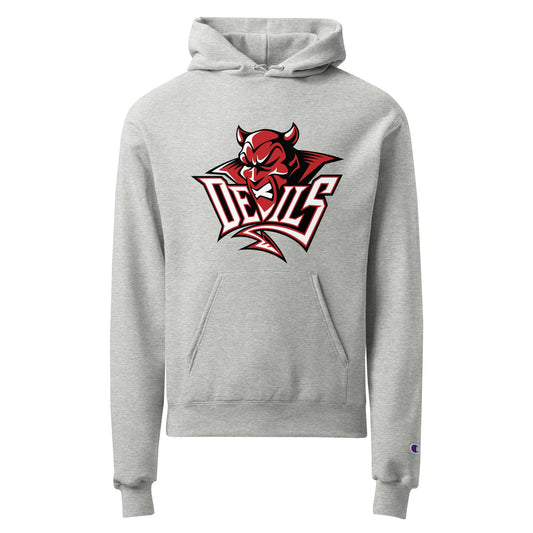 Signature | Champion Hoodie | Red Springs Track and Field | Mascot Logo