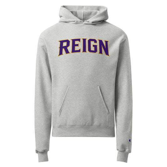 Signature | Champion Hoodie | REIGN 10U Softball | Modern Script Logo