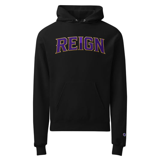 Signature | Champion Hoodie | REIGN 10U Softball | Script Logo