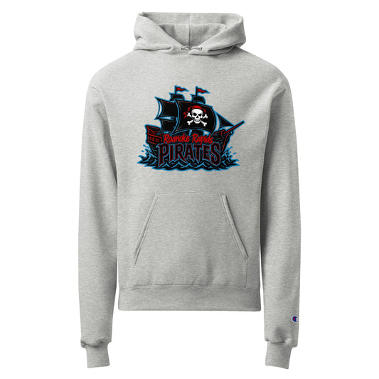 Signature | Champion Hoodie | Roanoke Rapids Pirates | Black Sail Battlers Logo