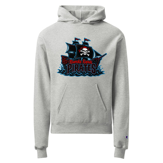 Signature | Champion Hoodie | Roanoke Rapids Pirates | Black Sail Battlers Logo