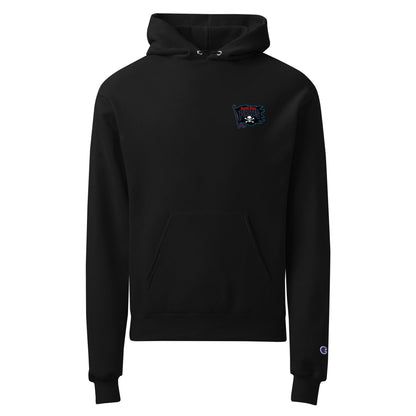 Signature | Champion Hoodie | Roanoke Rapids Pirates | Blackwave Flag Logo