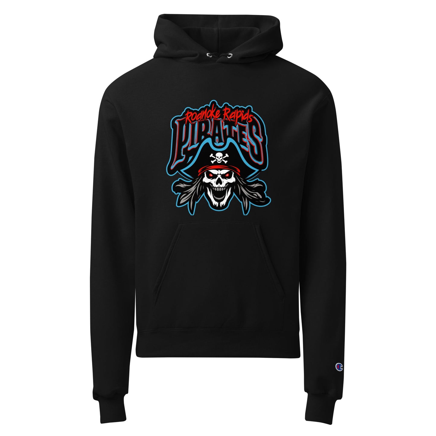 Signature | Champion Hoodie | Roanoke Rapids Pirates | Reaver Captain Logo