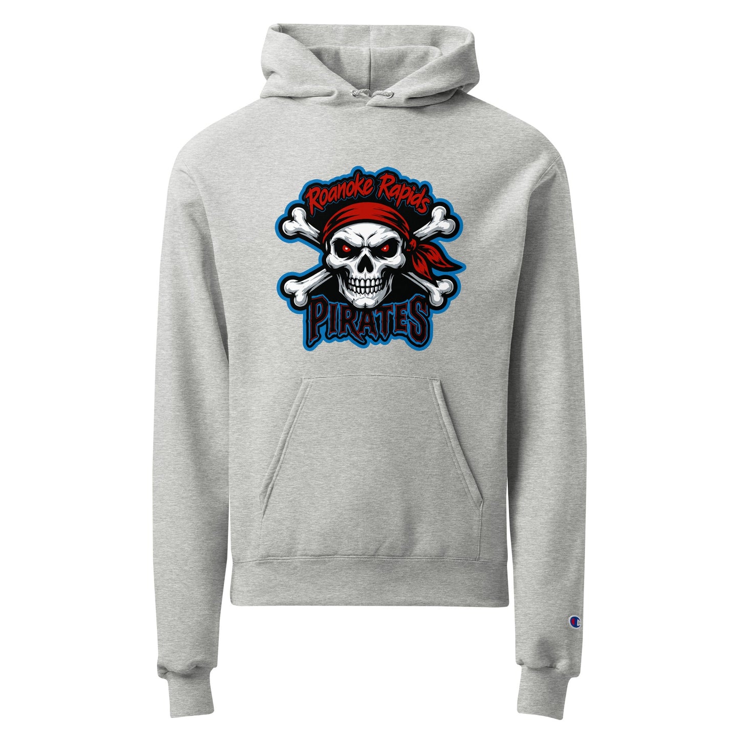 Signature | Champion Hoodie | Roanoke Rapids Pirates | River Raiders Logo