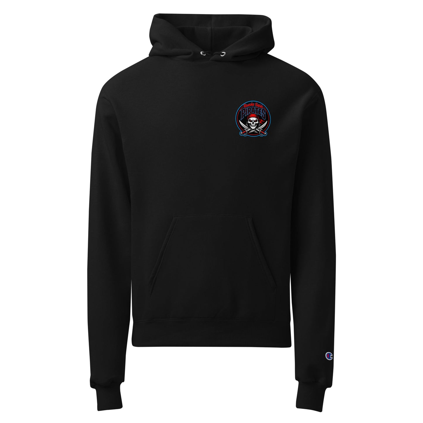 Signature | Champion Hoodie | Roanoke Rapids Pirates | Shield Logo