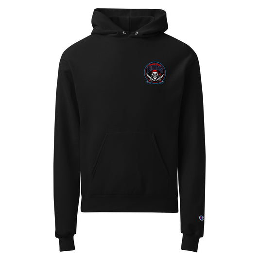Signature | Champion Hoodie | Roanoke Rapids Pirates | Shield Logo