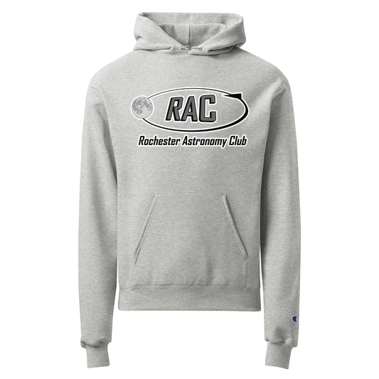 Signature | Champion Hoodie | Rochester Astronomy Club | Orbit Logo