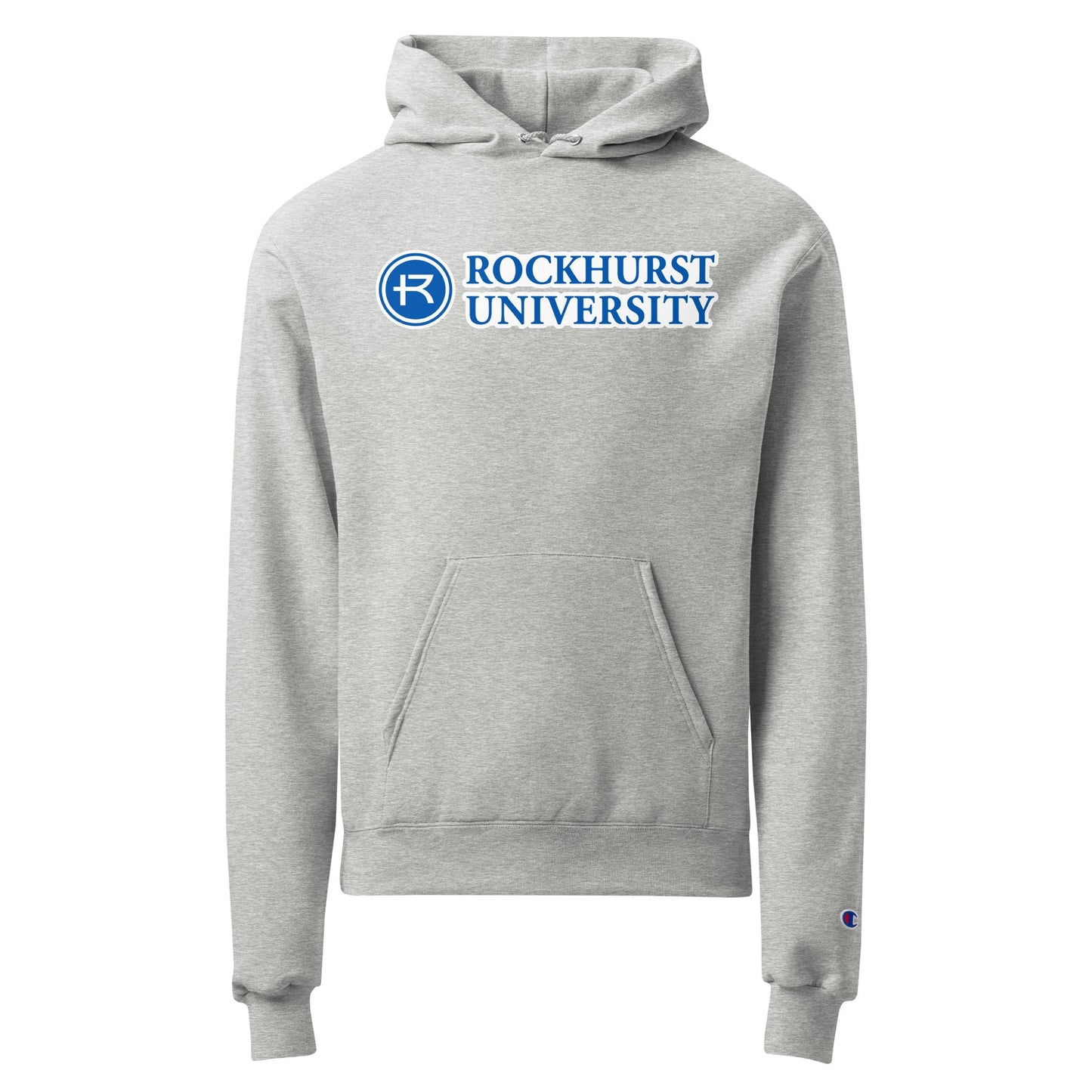Signature | Champion Hoodie | Rockhurst University - Doctor of Physical Therapy School | Vanguard Institute Logo