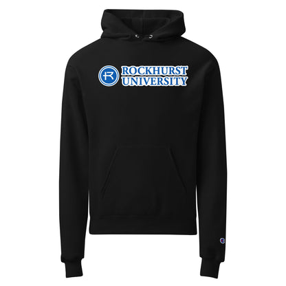 Signature | Champion Hoodie | Rockhurst University - Doctor of Physical Therapy School | Vanguard Institute Logo