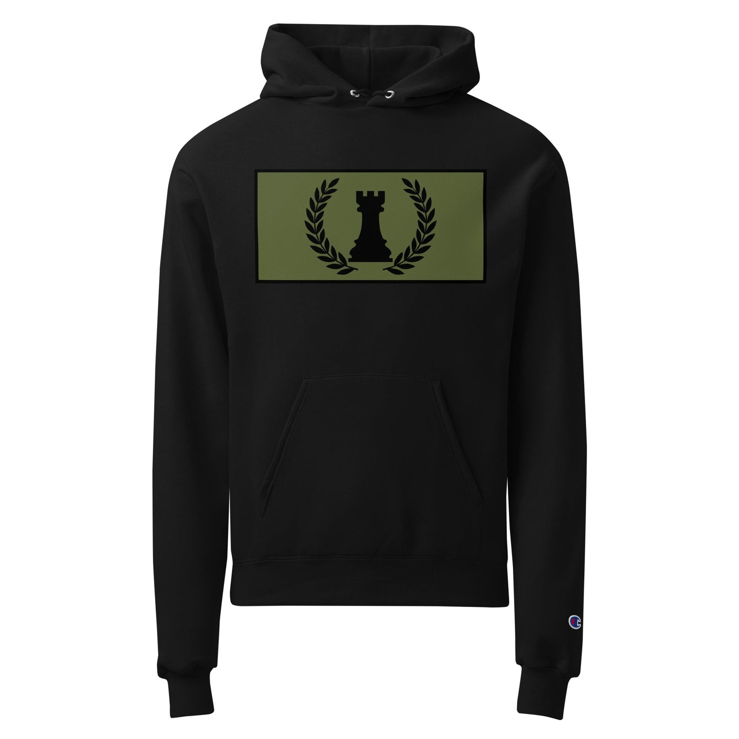 Signature | Champion Hoodie | Rook Defense Solutions | Apex Castle Logo