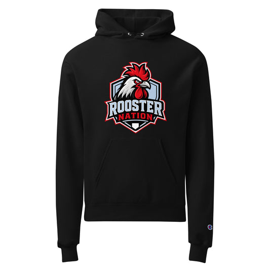 Signature | Champion Hoodie | Rooster Nation | Shield Logo