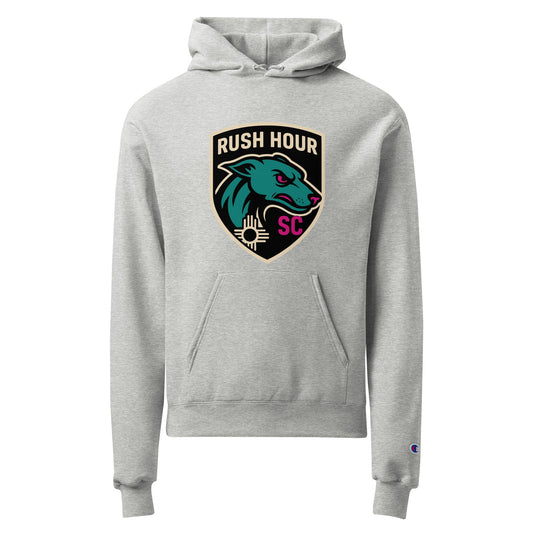 Signature | Champion Hoodie | Rush Hour | Badge Logo