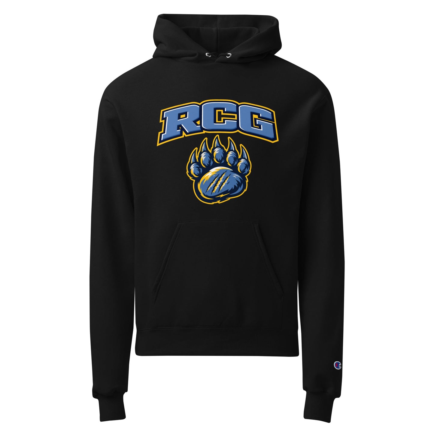 Signature | Champion Hoodie | Rutherford County Grizzlies Football | Strike Logo