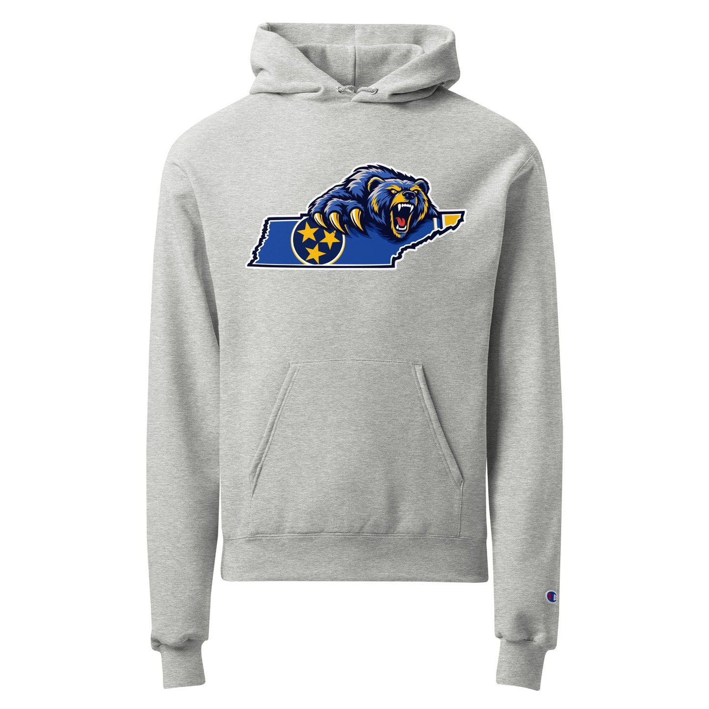 Signature | Champion Hoodie | Rutherford County Grizzlies Football | Tennessee Logo