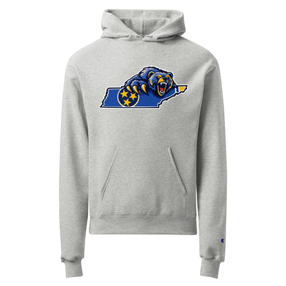 Signature | Champion Hoodie | Rutherford County Grizzlies Football | Tennessee Logo