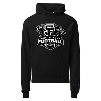 Signature | Champion Hoodie | Samuel Fels Football | Crest Logo