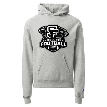 Signature | Champion Hoodie | Samuel Fels Football | Crest Logo