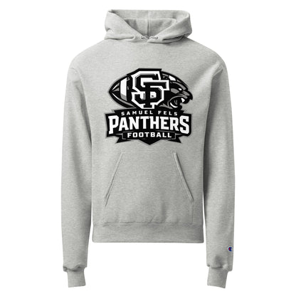 Signature | Champion Hoodie | Samuel Fels Football | Emblem Logo