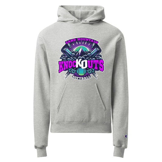 Signature | Champion Hoodie | Sand Mountain Knockouts | Ball & Bat Logo