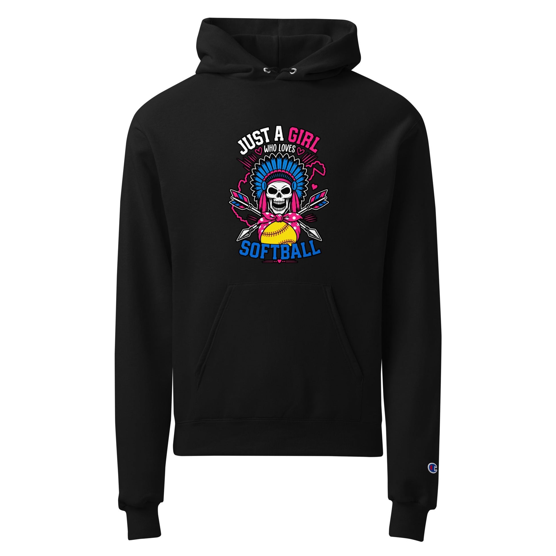 Signature | Champion Hoodie | Savage Softball | Athletics Logo
